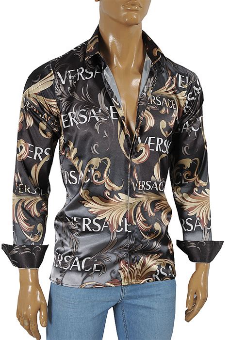 versace heart shirt|versace dress shirts for men.